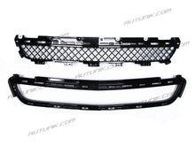 Black Front Upper Grille + Lower Grill w/ Frame for Cadillac XTS 2013-2017 fg150