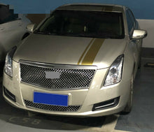 Chrome Front Mesh Bumper Grilles Upper & Lower Grille For 2013-2017 XTS Cadillac