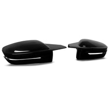 Gloss Black M Style Side Mirror Cover Caps for BMW G20 G22 G30 G11 G14 2019-2023