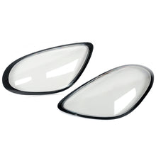 Left+Right Headlight Lens Replacement Covers for 2014 2015 2016 Porsche Cayman/Boxster 981