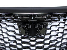 Black Diamond Front Upper Grill Replacement for Cadillac XT5 2020-2024 w/o Camera