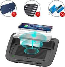 Wireless Charger Center Console Qi Charging Station for Toyota RAV4 2019-2024