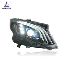 LED DRL Sequential Headlights Assembly for Mercedes Benz Metris/Vito W447 16-23