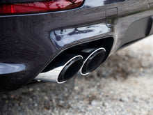 Shiny Silver Exhaust Tips For 2019–2025 Porsche Cayenne E-Hybrid Pair