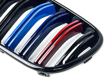 M-Color Front Kidney Grill for BMW X3 F25 X4 F26 2010-2013 Gloss Black Bumper Hood Grill