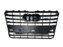 Chrome Front Bumper Mesh Grille for Audi A8 W12 2015-2018 fg342