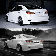 LED Smoked Taillights with Sequential Animation for Lexus IS250 IS350 IS F 2006–2013