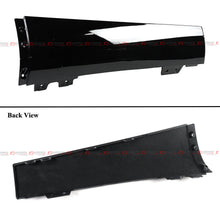 For 2022-2025 Mercedes W206 C300 C43 AMG Sedan Gloss Black Rear Bumper Diffuser C63 Style w/ Exhaust Tips