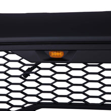 For 2012-2015 Toyota Tacoma Front Grille Bumper Grill W/ LED lights Matte Black