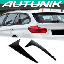 Gloss Black Rear Side Window Spoiler for BMW 3 Series F31 Wagon 2013-2019