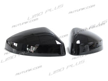 Gloss Black Side Mirror Cover Caps for AUDI A3 8V S3 RS3 No Lane Assist 2013-2020 mc50