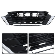 Chrome/Black Front Bumper Upper Grille For 2024-2025 Nissan Sentra S SV 62310-6LY0A