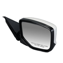 5Pin Left+Right White Mirror Side Heated Foldaway For Honda Accord Coupe 2008-2011 2012