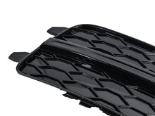 Honeycomb Front Bumper Fog Light Grille Cover For 2012-2015 Audi A6 C7 S Line S6