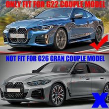 Gloss Black Front Grille Grill Replacement For BMW 4 Series G22 G23 2021-2024 fg354