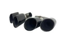Gloss Black For BMW X5 G05 X6 G06 X7 G07 40i Rear Exhaust Tips Muffler Tailpipe
