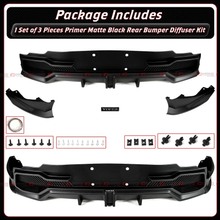 For 2025-2026 Tesla Model Y Juniper Yofer Matte Black Rear Bumper Diffuser Kit