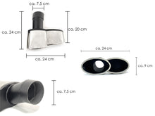 Chrome Exhaust Tips for MERCEDES AUDI BMW Bentley Porsche