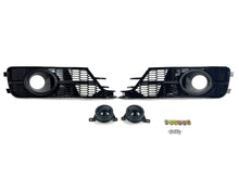 Left+Right Fog Light Grille For Audi A6 C7 Non-S-Line 2016-2018