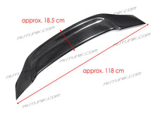 Real Carbon Fiber Rear Trunk Spoiler Highkick Duckbill Wing for AUDI A3 8V S3 RS3 2013-2020