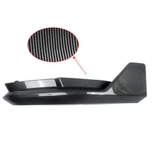 Carbon Look Rear Bumper Corner Splitter Extension for BMW G80 M3 2021-2024