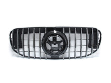 Chrome+Black Front Bumper GT Grille for 2020–2024 Mercedes-Benz X167 GLS450 GLS580 GLS400 GLS350