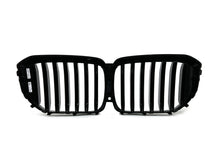 For BMW X5 G05 2024-2026 LCI Front Kidney Grill Grille Gloss Black Single Slat