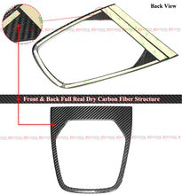 For 2022-2025 Subaru BRZ Toyota GR86 Carbon Fiber Gear Console Panel Trim Cover