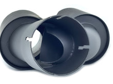 Matte Carbon M550i Dual Exhaust Tips for BMW G30 G31 5 Series 520i 530i 540i M-Sport 2017-2019-2023