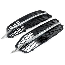 Front Fog Light Grille Cover for 2012-2015 Audi A6 S-line S6 2012-2015