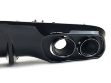 Rear Diffuser & Black Exhaust Tips for Mercedes C205 C200 C300 C43 AMG Coupe Convertible 2015-2020