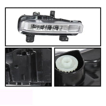 Fog Lights Lamp Trim Cover Assembly Kit 4PCS For 2020-2021 Ford Explorer LED DRL