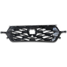 Gloss Black Front Upper Bumper Grille for For Honda CRV CR-V 2023-2024