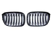 Gloss Black Front Hood Kidney Grille For 2018-2021 BMW X3 G01 X4 G02