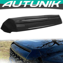 Gloss Black Front Hood Bulge Upper Grill For Toyota Tundra 2014-2021