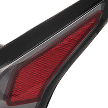 For 2018-2021 Chevy Traverse Black/Clear LED Tail Lights Brake Lamps Left+Right
