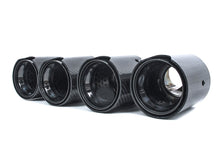 Dual 2.35" Inlet Carbon Exhaust Tip For BMW 3 Series E90 E92 F30 325i 328i 330i 320i 2005-2018