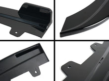 Gloss Black Rear Splitters Side Bumper Canards for BMW 4 Series G22 G23 M Sport 2022-2024