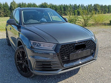 Gloss Black Honeycomb Front Mesh Grille for AUDI Q5 SQ5 2018 2019 2020