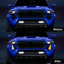 For Toyota Tacoma 2024 2025 Front Fog Light Side Grille Daytime Running Lamp DRL