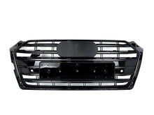Front Bumper Grille Gloss Black Fits Audi A5/S5 B9 2017–2019
