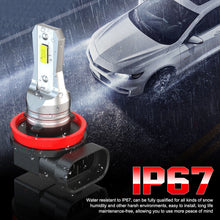 For 2014-2021 Toyota Tundra H11 H9 LED Fog Light Bulbs 6000K White Super Bright