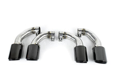 4PCS Black Exhaust Tips Pipes for Porsche Cayenne 9Y0 9Y3 2019-2024 with PSE et166