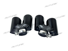 Exhaust Tips Black for Porsche 911 Carrera 991.2 NON-PSE 2017 2018 2019