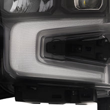 Pair For 2022 2023 2024 Chevy Silverado 1500 ZR2 Headlight Black LED DRL w/ Amber Animation