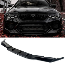 Gloss Black Front Lip Splitter For BMW M5 F90 2018-2020
