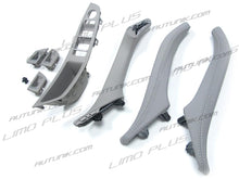 7pcs Leather Inner Interior Door Pull Handle Trim Cover For BMW 5 Series F10 F11 2010-2016 it38