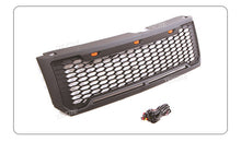 Black Front Bumper Upper Grille Radiator w/ Light Fits For 2008-2012 Ford Escape / Kuga