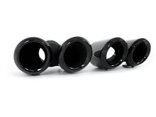 Pair For 2020+ Land Rover Defender 90 110 3.0L 2.0L Exhaust Pipes Muffler Tips Gloss Black