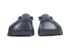 63mm Inlet Exhaust Tips Muffler Black For AUDI A6 C8 A7 2019-2024 Refit to S6 S7